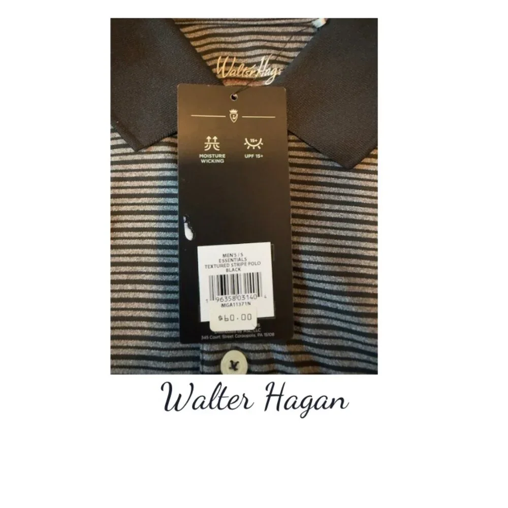 Polo Men's Black Striped - Size Small - NWT - Classic & Stylish - Picture 5 of 7